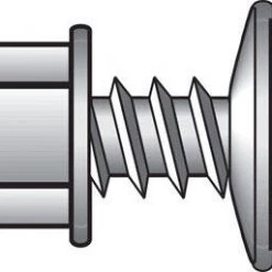 Hillman No. 12-14 X 1-1/2 in. L Hex Hex Washer Head Self- Drilling Screws 100 pk