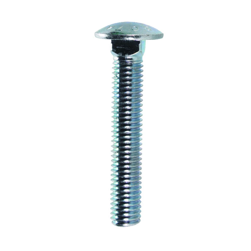 Hillman 1/2 in. X 3 in. L Zinc-Plated Steel Carriage Bolt 25 pk 2 Hillman 1/2 in. X 3 in. L Zinc-Plated Steel Carriage Bolt 25 pk - Image 2