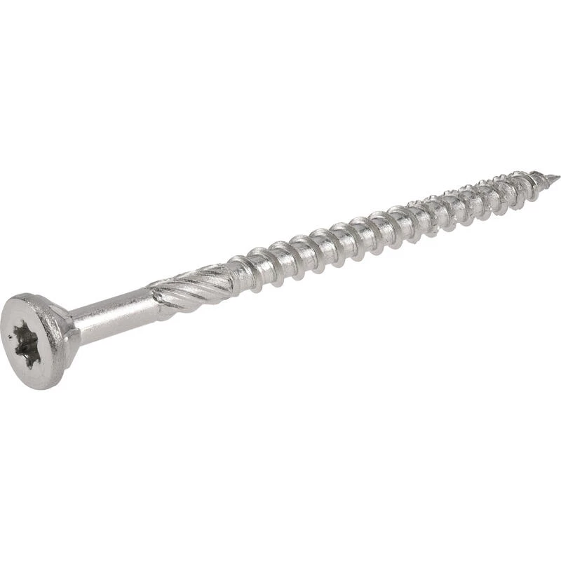 Hillman Power Pro No. 10 X 3 in. L Star Flat Head Exterior Deck Screws 1 lb 1 Hillman Power Pro No. 10 X 3 in. L Star Flat Head Exterior Deck Screws 1 lb