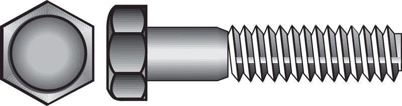 Hillman 7/16 in. D X 7 in. L Zinc Plated Steel Hex Bolt 25 pk 1 Hillman 7/16 in. D X 7 in. L Zinc Plated Steel Hex Bolt 25 pk