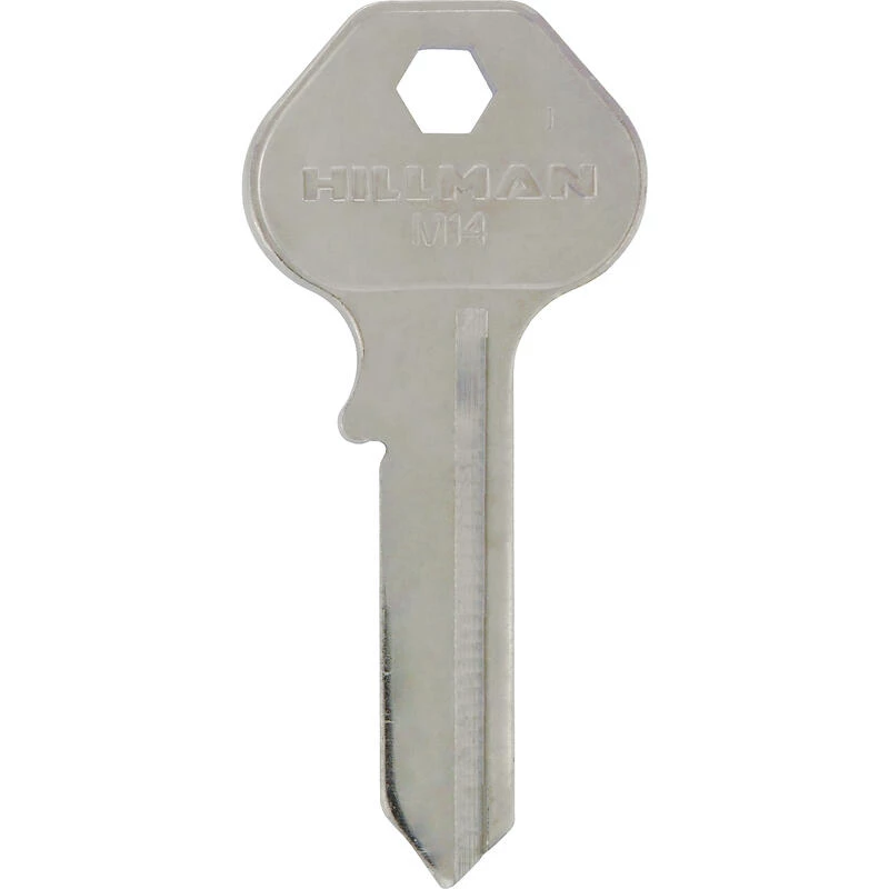 Hillman KeyKrafter House/Office Universal Key Blank 224 M14 Single 1 Hillman KeyKrafter House/Office Universal Key Blank 224 M14 Single