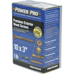 Hillman Power Pro No. 10 X 3 in. L Star Flat Head Deck Screws 1 lb 10 Hillman Power Pro No. 10 X 3 in. L Star Flat Head Deck Screws 1 lb -Cheap HILLMAN Store 325026e6 6620 4f56 8394 0405ab26ddf5