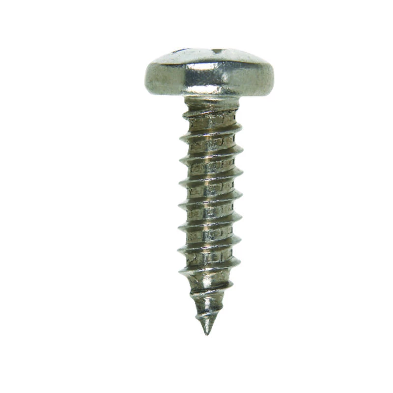 Hillman No. 12 X 3/4 in. L Phillips Pan Head Sheet Metal Screws 100 pk 2 Hillman No. 12 X 3/4 in. L Phillips Pan Head Sheet Metal Screws 100 pk - Image 2