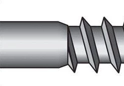 Hillman 3/8 in. X 2-1/2 in. L Hex Stainless Steel Lag Screw 25 pk