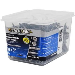 Hillman Power Pro No. 10 X 3 in. L Star Flat Head Premium Deck Screws 5 lb 330 pk 7 Hillman Power Pro No. 10 X 3 in. L Star Flat Head Premium Deck Screws 5 lb 330 pk -Cheap HILLMAN Store 38787a5d f847 4ca3 9b77 3e61334bf98a