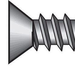 Hillman No. 10 X 3/4 in. L Phillips Flat Head Sheet Metal Screws 100 pk