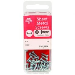 Hillman No. 8 X 1/2 in. L Phillips Pan Head Sheet Metal Screws 20 pk