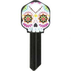 Hillman Wackey Sugar Skull House/Office Universal Key Blank Single