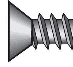 Hillman No. 6 X 1 in. L Phillips Flat Head Sheet Metal Screws 100 pk