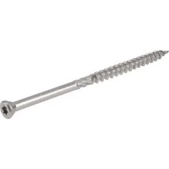 Hillman Power Pro No. 8 X 3 in. L Star Trim Screws 1 lb
