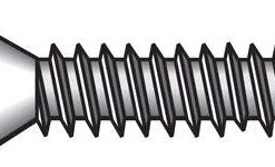 Hillman No. 4 X 2-3/4 in. L Phillips Flat Head Sheet Metal Screws 100 pk