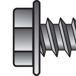 Hillman No. 10-16 X 1-1/4 in. L Hex Washer Head Self- Drilling Screws 100 pk