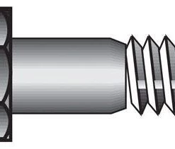 Hillman 3/8 in. D X 8 in. L Hot Dipped Galvanized Steel Hex Bolt 50 pk