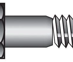 Hillman 5/16-18 in. D X 5 in. L Stainless Steel Hex Head Cap Screw 25 pk