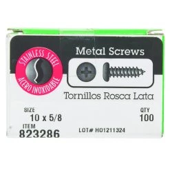Hillman No. 10 X 5/8 in. L Phillips Pan Head Sheet Metal Screws 100 pk -Cheap HILLMAN Store 455470ff 6ee4 4d0c a39c c712b00fb6f4