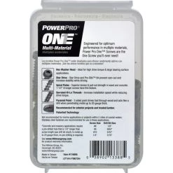 Hillman Power Pro No. 10 X 1-1/4 in. L Star Hex Washer Head Multi-Material Screw 1 lb 133 pk 10 Hillman Power Pro No. 10 X 1-1/4 in. L Star Hex Washer Head Multi-Material Screw 1 lb 133 pk -Cheap HILLMAN Store 46b588f2 71a0 48df aded 134492d2cf25