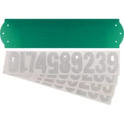 Hillman Gloss Green Die-Cast Zinc 911 Address Kit