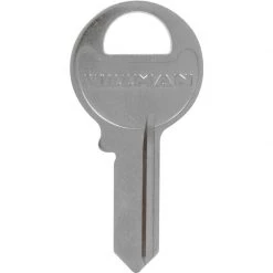 Hillman Traditional Key House/Office Padlock Key Blank ES-8M Single For Master Padlocks