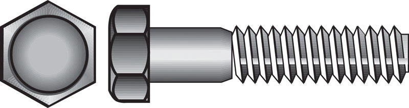 Hillman 5/16-18 in. D X 1 in. L Stainless Steel Hex Head Cap Screw 100 pk 1 Hillman 5/16-18 in. D X 1 in. L Stainless Steel Hex Head Cap Screw 100 pk