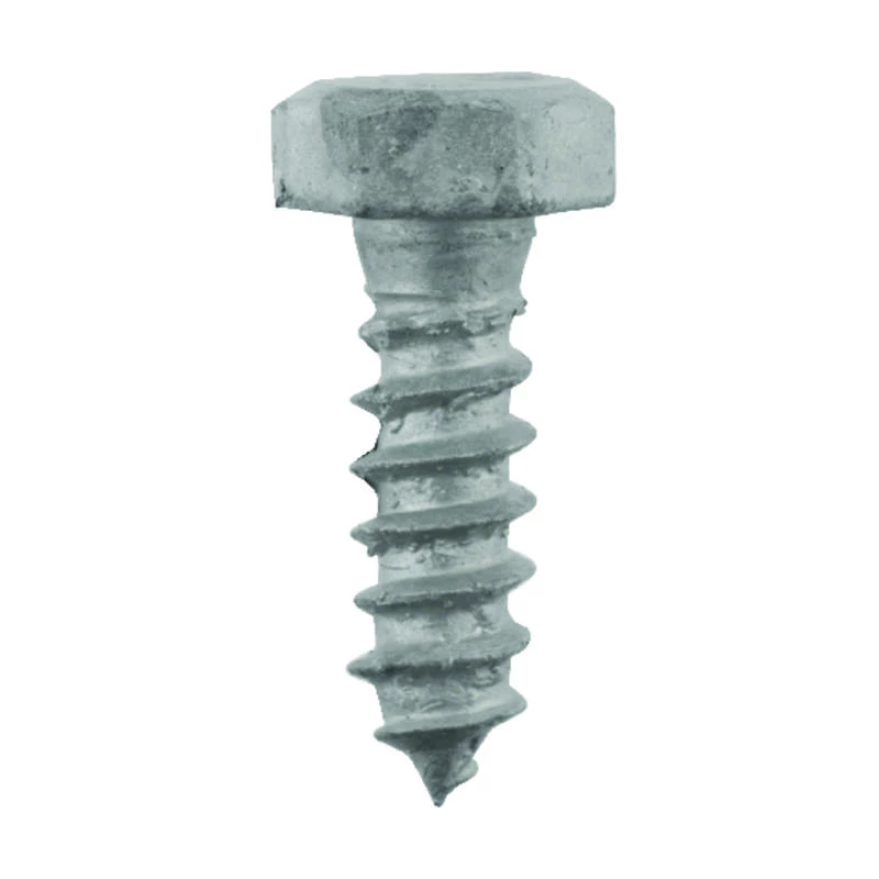 Hillman 5/16 in. X 1 in. L Hex Hot Dipped Galvanized Steel Lag Screw 100 pk 2 Hillman 5/16 in. X 1 in. L Hex Hot Dipped Galvanized Steel Lag Screw 100 pk - Image 2