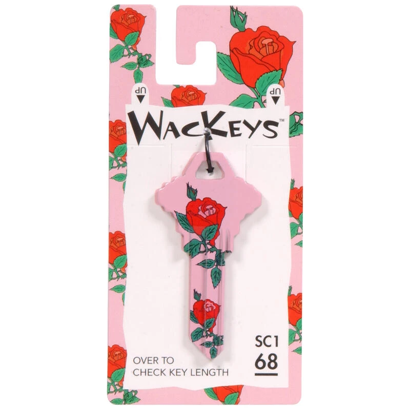 Hillman Wackey Rose House/Office Universal Key Blank Single 1 Hillman Wackey Rose House/Office Universal Key Blank Single