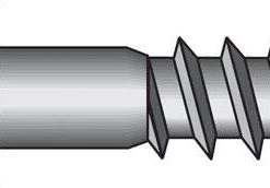 Hillman 1/2 in. X 4-1/2 in. L Hex Hot Dipped Galvanized Steel Lag Screw 25 pk