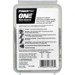 Hillman POWERPRO ONE No. 8 X 2-1/2 in. L Star Flat Head Multi-Material Screw 1 lb 91 pk -Cheap HILLMAN Store 4aac0cc5 8091 442b 82b9 7f91e6c077d4