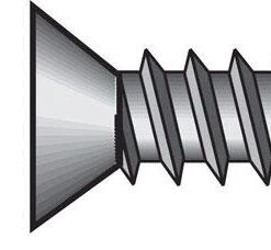 Hillman No. 12 X 2-1/2 in. L Phillips Flat Head Sheet Metal Screws 50 pk