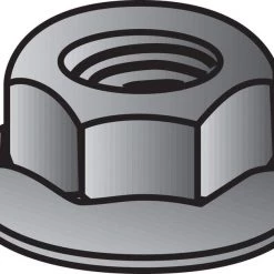 Hillman 3/8 in. Zinc-Plated Steel USS Whiz Lock Nut 100 pk