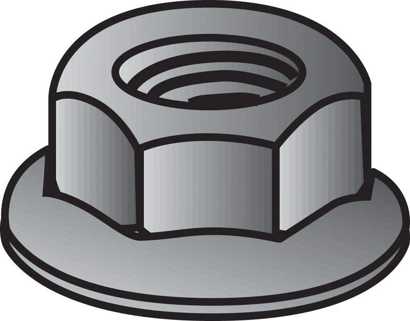 Hillman 3/8 in. Zinc-Plated Steel USS Whiz Lock Nut 100 pk 1 Hillman 3/8 in. Zinc-Plated Steel USS Whiz Lock Nut 100 pk