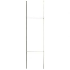 Hillman Galvanized Silver Steel H-Bracket Sign Stake