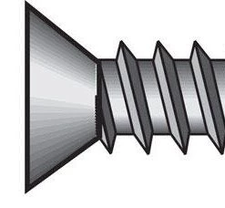 Hillman No. 14 X 2-1/2 in. L Phillips Flat Head Sheet Metal Screws 50 pk