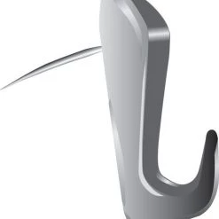 Hillman WallBiter Brass-Plated Silver Small Picture Hook 45 lb 4 pk
