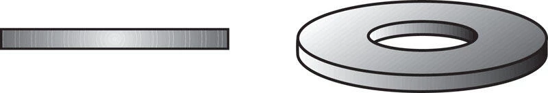 Hillman Yellow Dichromate Steel 3/4 in. SAE Flat Washer 20 pk 1 Hillman Yellow Dichromate Steel 3/4 in. SAE Flat Washer 20 pk