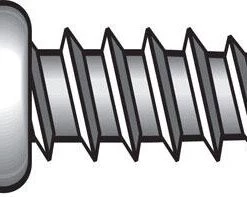 Hillman No. 8 X 1/2 in. L Phillips/Slotted Pan Head Sheet Metal Screws 100 pk