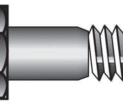 Hillman 1/4 in. D X 1 in. L Zinc Plated Steel Hex Bolt 100 pk