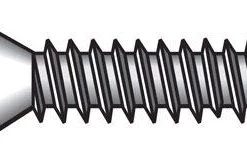 Hillman No. 12-24 X 2-1/2 in. L Phillips Flat Head Self- Drilling Screws 100 pk