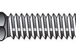Hillman 5/16 in. X 3/4 in. L Zinc-Plated Steel Carriage Bolt 100 pk