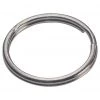 Hillman 1 in. D Tempered Steel Silver Split Rings/Cable Rings Key Ring
