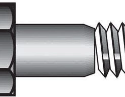 Hillman 3/8 in. D X 2-1/4 in. L Heat Treated Steel Hex Head Cap Screw 50 pk