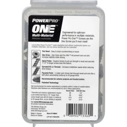 Hillman POWERPRO ONE No. 10 X 2-1/4 in. L Star Flat Head Multi-Material Screw 1 lb 80 pk -Cheap HILLMAN Store 5ebc1968 1f86 4ac4 a8c4 0c4dab4d42ab