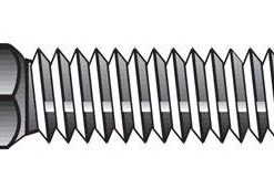 Hillman 3/8 in. X 2 in. L Zinc-Plated Steel Carriage Bolt 100 pk