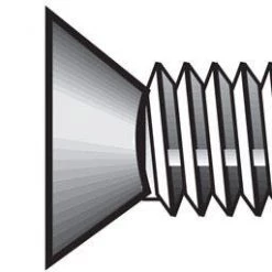 Hillman No. 10-24 X 3 in. L Phillips Flat Head Stainless Steel Machine Screws 50 pk