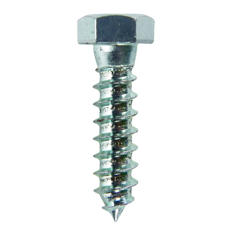 Hillman 3/8 in. X 1-1/2 in. L Hex Zinc-Plated Steel Lag Screw 100 pk 2 Hillman 3/8 in. X 1-1/2 in. L Hex Zinc-Plated Steel Lag Screw 100 pk - Image 2