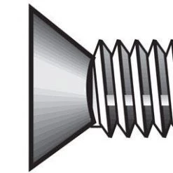 Hillman No. 10-24 X 3/4 in. L Phillips Flat Head Stainless Steel Machine Screws 100 pk