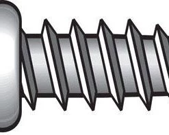 Hillman No. 12 X 1-1/2 in. L Phillips/Slotted Pan Head Sheet Metal Screws 100 pk