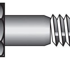Hillman 5/8 in. D X 7-1/2 in. L Zinc Plated Steel Hex Bolt 25 pk