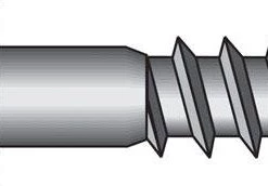 Hillman 1/4 in. X 1 in. L Hex Hot Dipped Galvanized Steel Lag Screw 100 pk