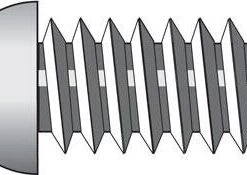 Hillman No. 8-32 X 3/8 in. L Combination Round Head Zinc-Plated Steel Machine Screws 100 pk
