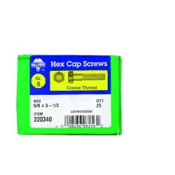 Hillman 5/8 in. D X 3-1/2 in. L Heat Treated Steel Hex Head Cap Screw 25 pk 3 Hillman 5/8 in. D X 3-1/2 in. L Heat Treated Steel Hex Head Cap Screw 25 pk -Cheap HILLMAN Store 6ebf7bdf 9781 411b bf33 ef8f2666a268